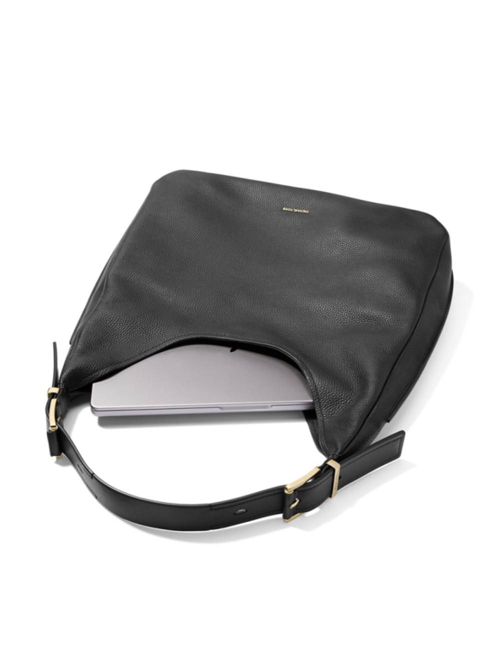Women's MICHAEL KORS Black Nolita Large Hobo Shoulder Bag Black SKU771 - Picture 4 of 8